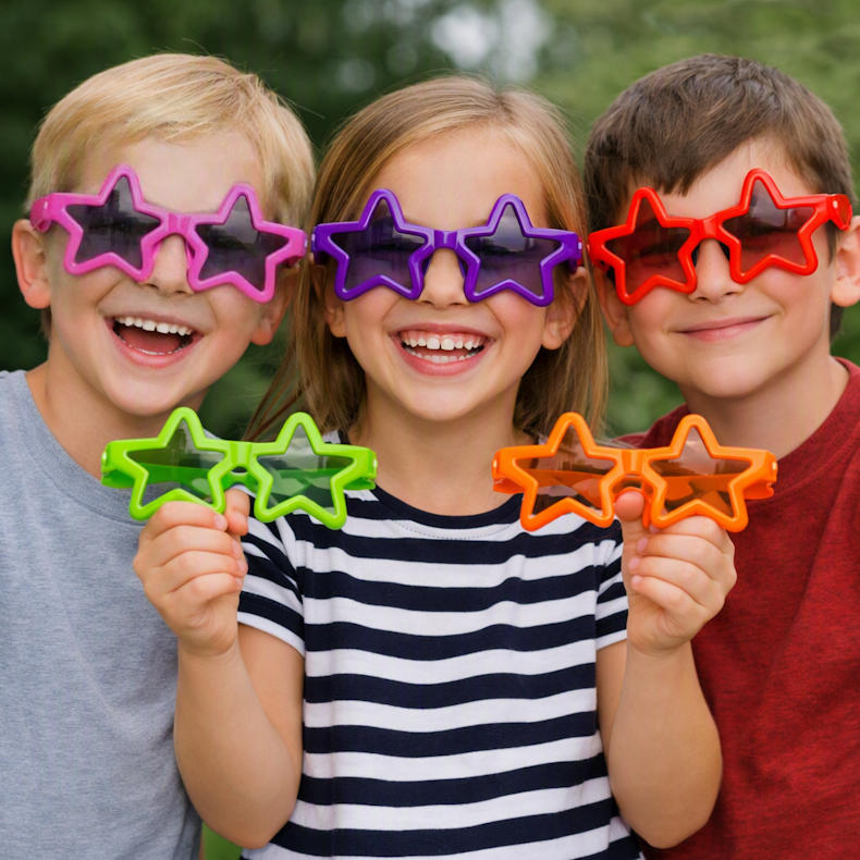Star Shaped Glasses (children's size)